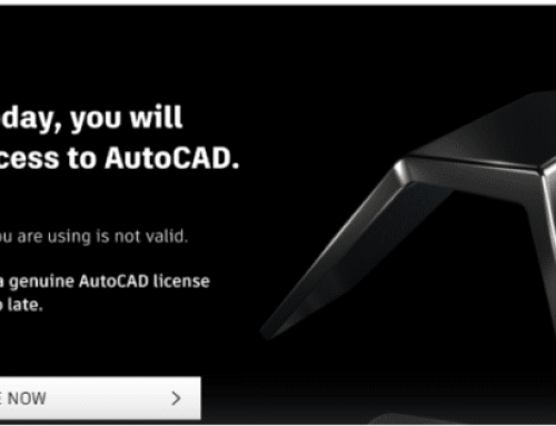 “The license you’re using is not valid” üzenet AutoCAD használatakor